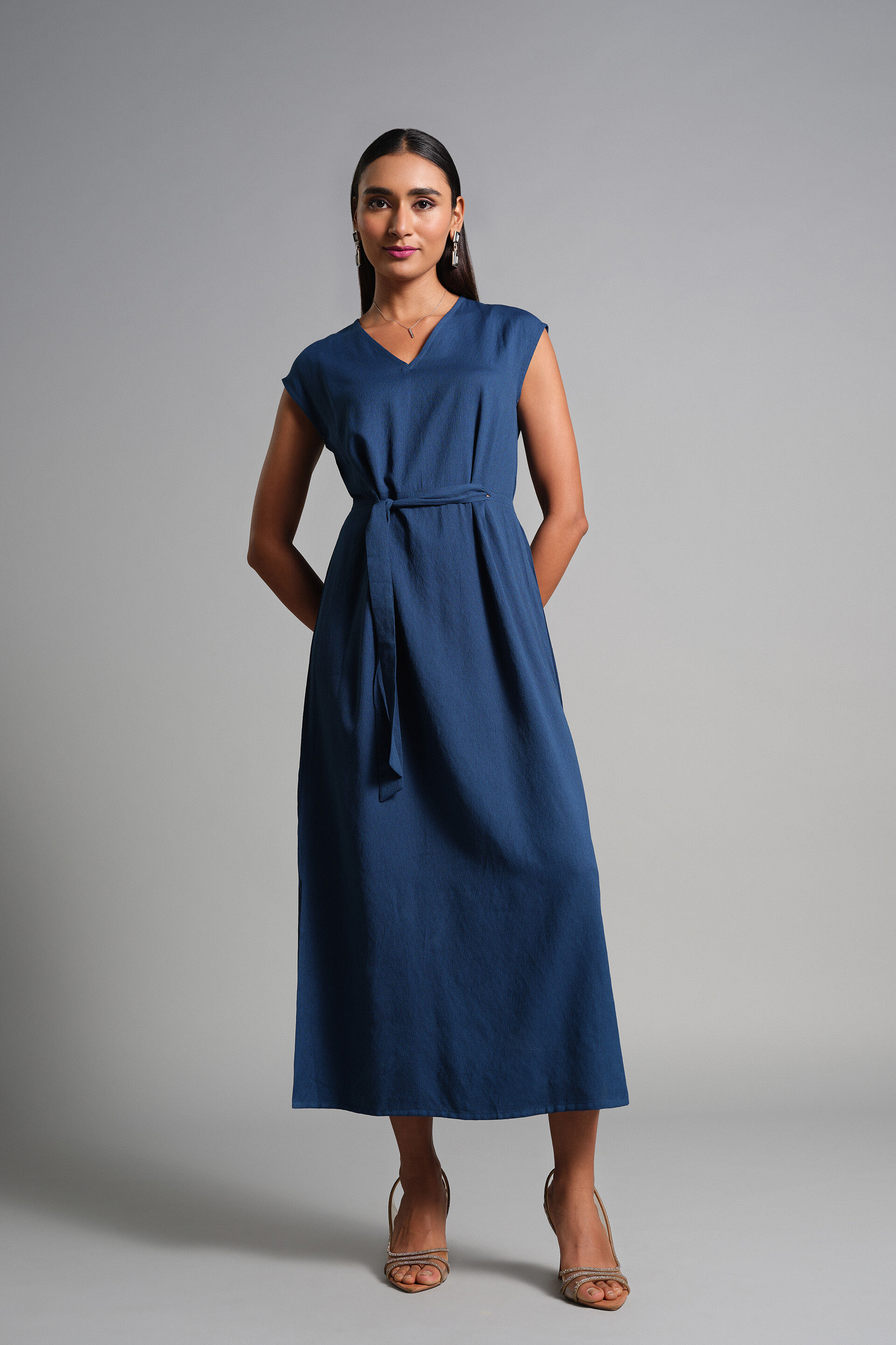 Fleeting Teal Dress, Teal, image 2